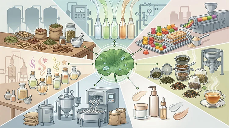 Lotus-Leaf-Extract-application Lotus-Leaf-Extract-application
