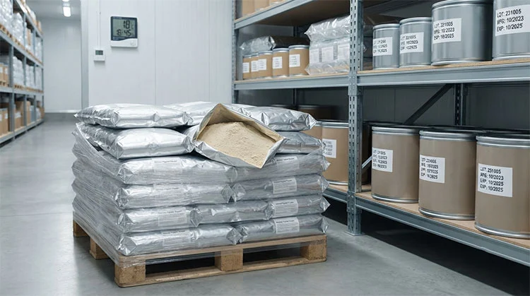 Stability-and-Storage-Considerations-of-Shiitake-Peptide-Powder