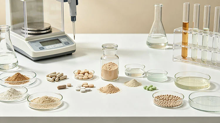 Formulation-Dependent-Reactions-in-Shiitake-Mushroom-Extract-Manufacturing-Applications